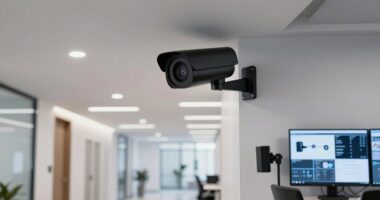 office security system features