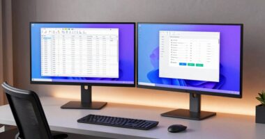 optimal dual monitor setup