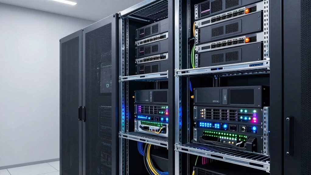 optimize server closet organization