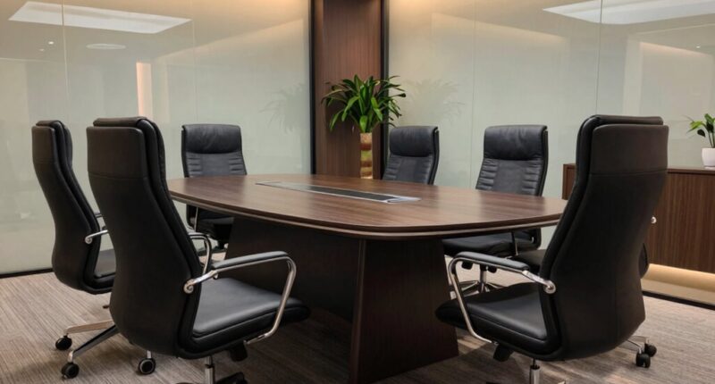 premium boardroom seating features