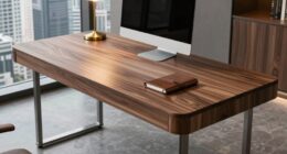 premium executive desk features