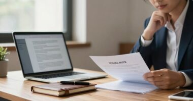 properly handling legal notices