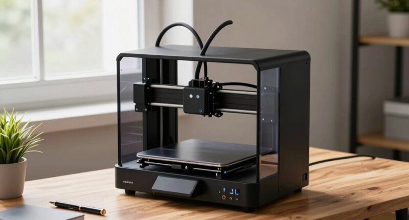 quiet workspace 3d printers