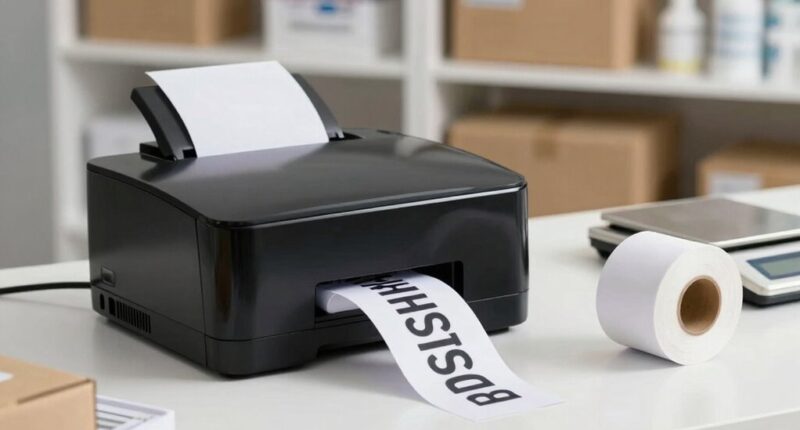 shipping label printer costs