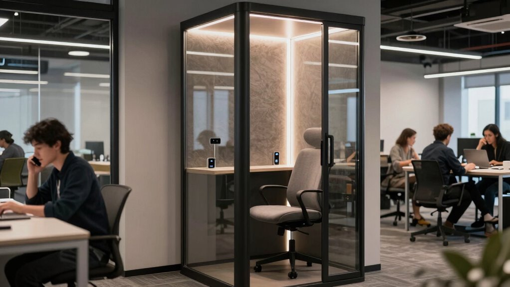 soundproof ergonomic workspaces