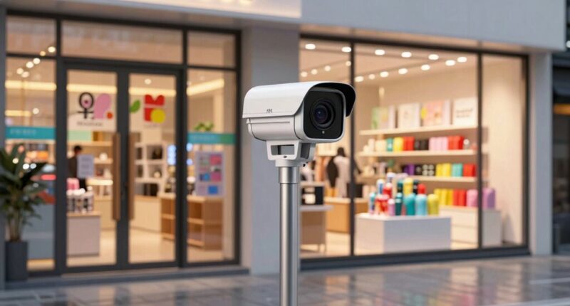 storefront security camera selection