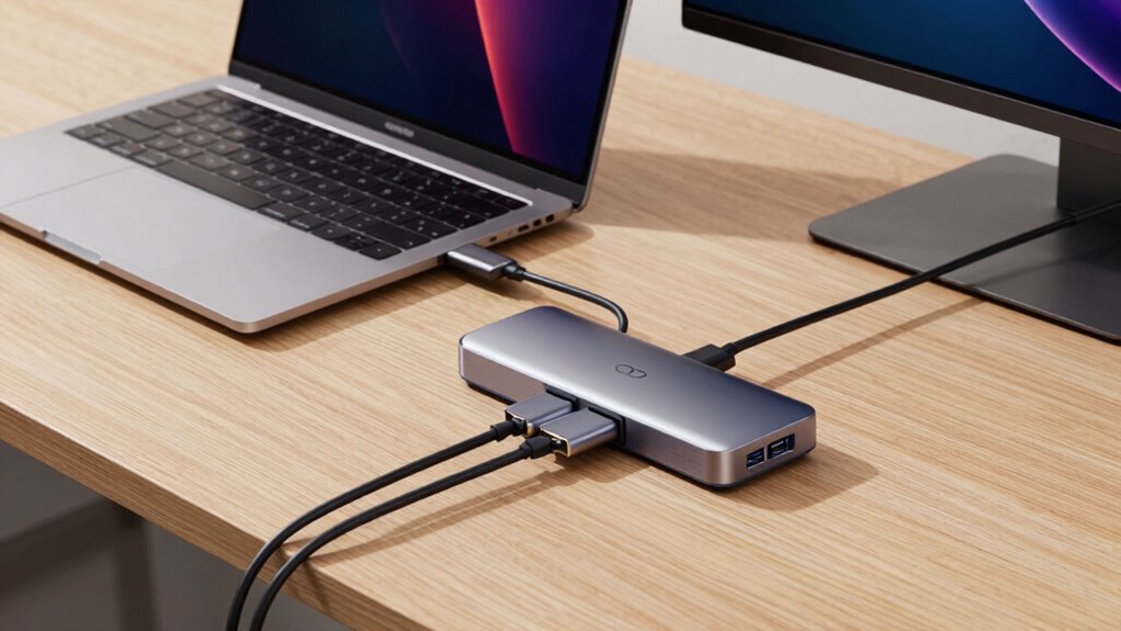 thunderbolt dock enhances workspace