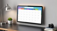 wall mounted digital planning