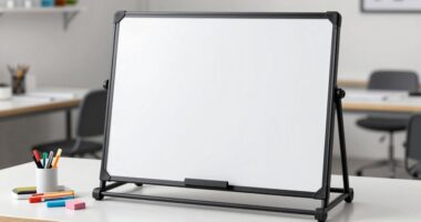 workshop whiteboard easel specifications