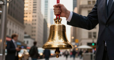 Trump rings Wall Street's opening bells as he ties his presidency to stock market gains