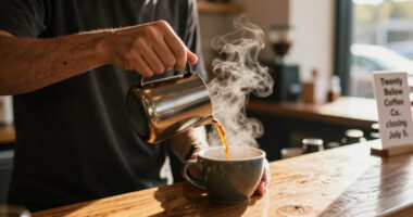 Twenty Below Coffee Co. closing July 5