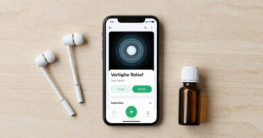 Vertigo relief app