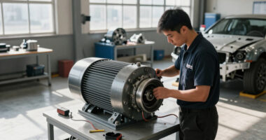 Mercedes-Benz Paves The Way With Large-Scale Production Of Electric Axial Flux Motors