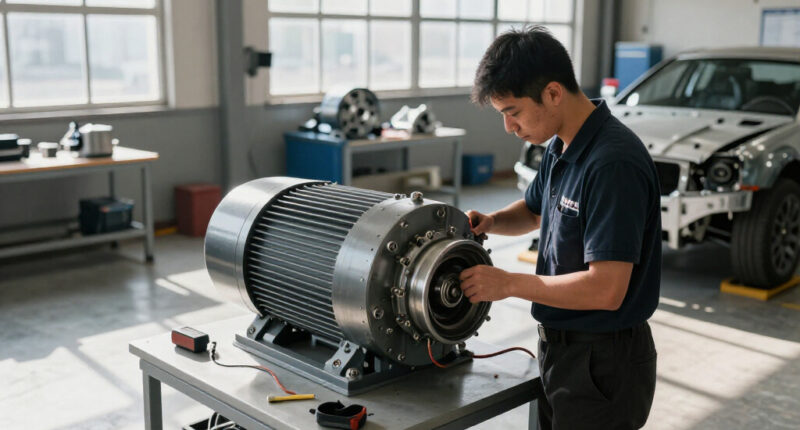 Mercedes-Benz Paves The Way With Large-Scale Production Of Electric Axial Flux Motors