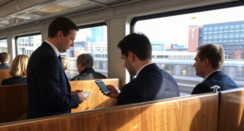 Tax Investigators Visit Deutsche Bank HQ By S-Bahn